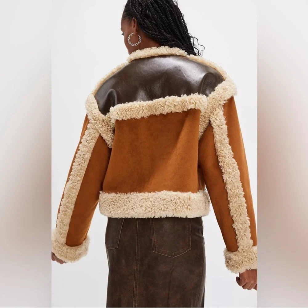 Stand Studio Coco Shearling Jacket